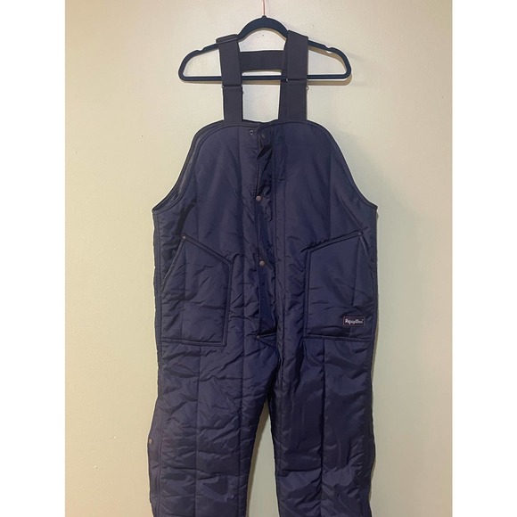 Refrigiwear Outdoor Insulated Overalls Iron-Tuff Bibs -50F X-Large - Picture 3 of 11
